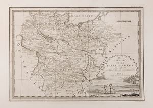Cartografia - Roma - La Comarca di Roma