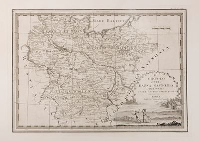 Giacinto Maina e Valerio Stanghi, La Comarca di Roma, incisione all'acquaforte del 1844