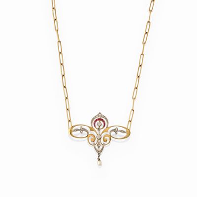 Collana con Diamanti