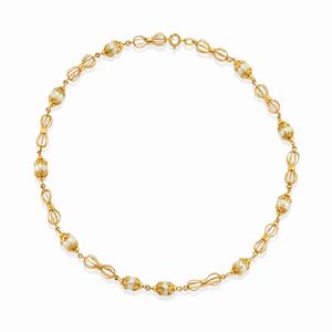  - Collana con perle