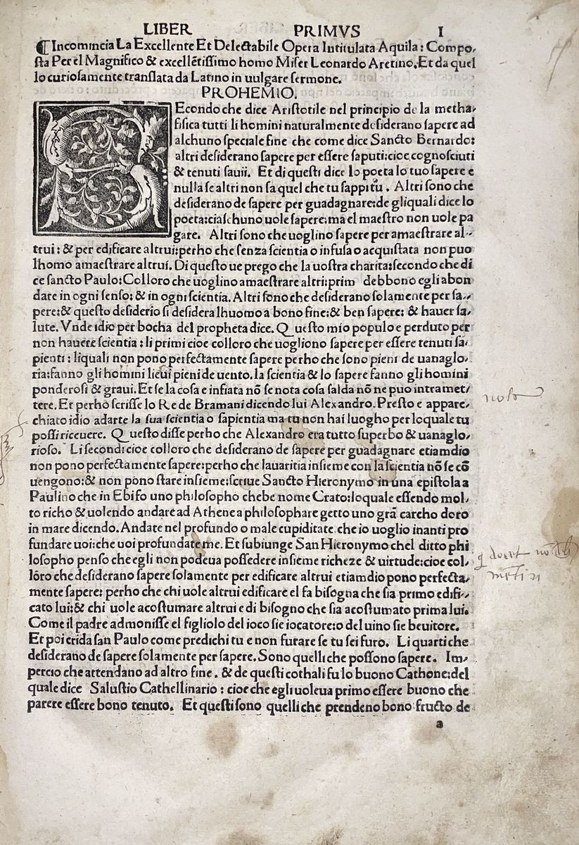 Leonardo Bruni - L'Aquila volante, 1508