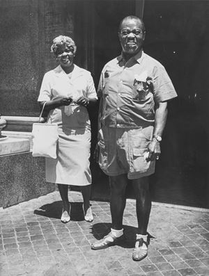 Louis Armstrong e Lucille Wilson, Spoleto