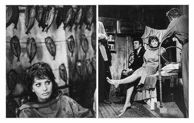Sophia Loren in "la Miliardaria"