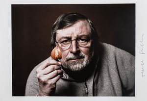 Signed photo by Francesco Guccini