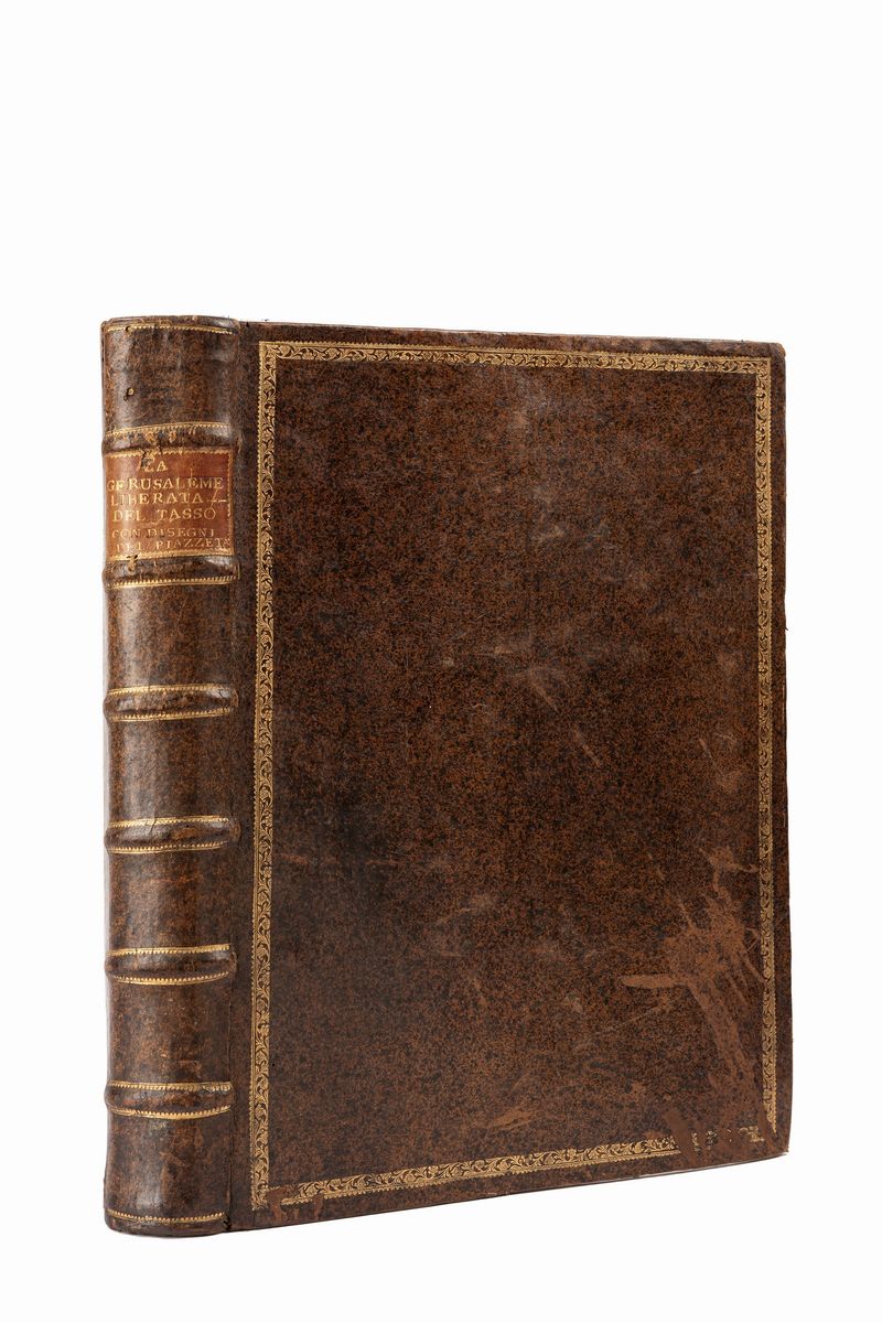 Torquato Tasso - La Gerusalemme Liberata, 1745, edizione illustrata con tavole calcografiche