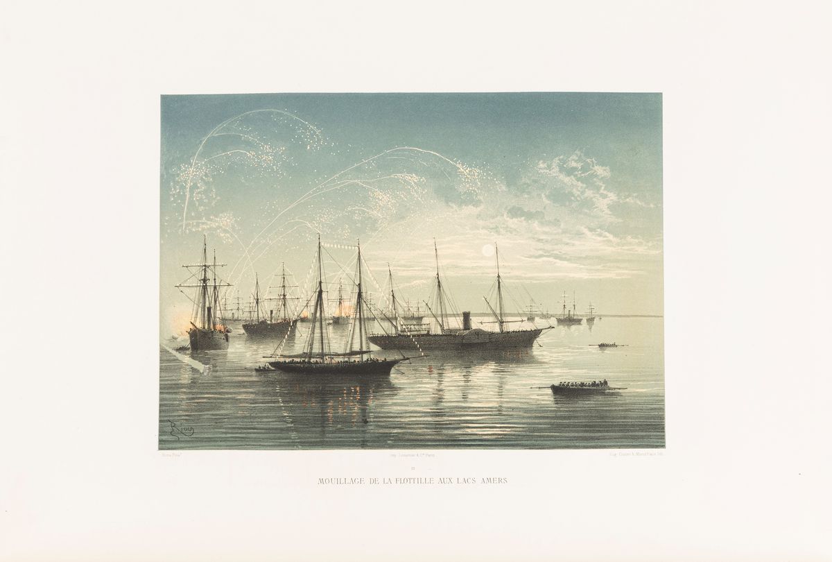 Gustave Nicole - Inauguration du Canal de Suez: Cronaca dei Festeggiamenti