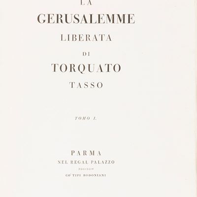 La Gerusalemme Liberata, edizione del 1794