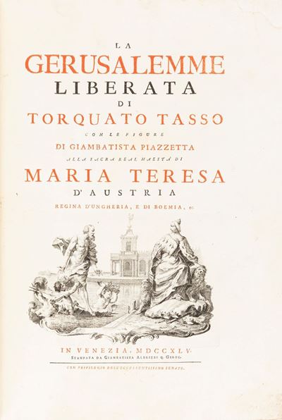 La Gerusalemme Liberata con le figure di Giovanni Battista Piazzetta, 1745
