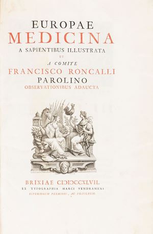 Parolino Roncalli, Francesco - Europae Medicina