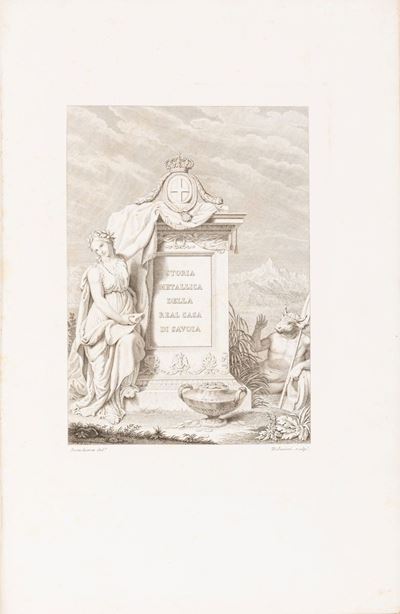 Storia metallica della Real Casa di Savoia, 1828