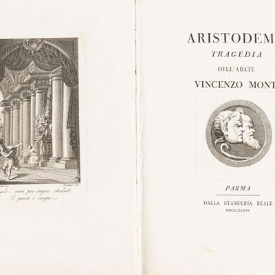 Monti, Aristodemo Tragedia, 1786