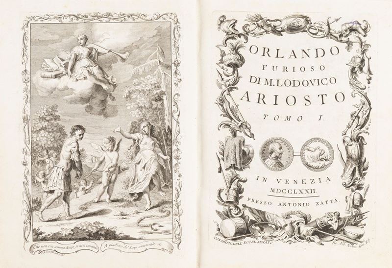 Ariosto, Ludovico - Orlando Furioso di M. Lodovico Ariosto tomo 1