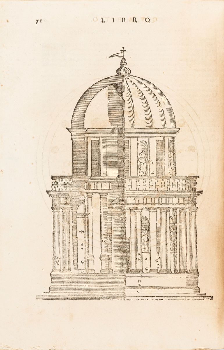 Palladio, Andrea - Palladio, L'architettura di Andrea Palladio divisa in quattro libri, 1642