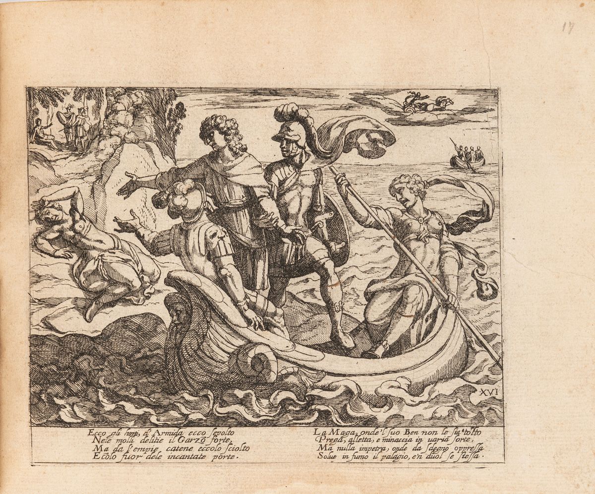 Figure alla Gierusaleme del Tasso - Serie di venti acqueforti, 1627