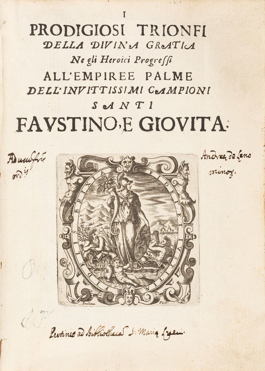Andrea Manente - L’impetrita perfidia dell’empio monarca Adriano sprezzata, e vinta dall’inuitta ...