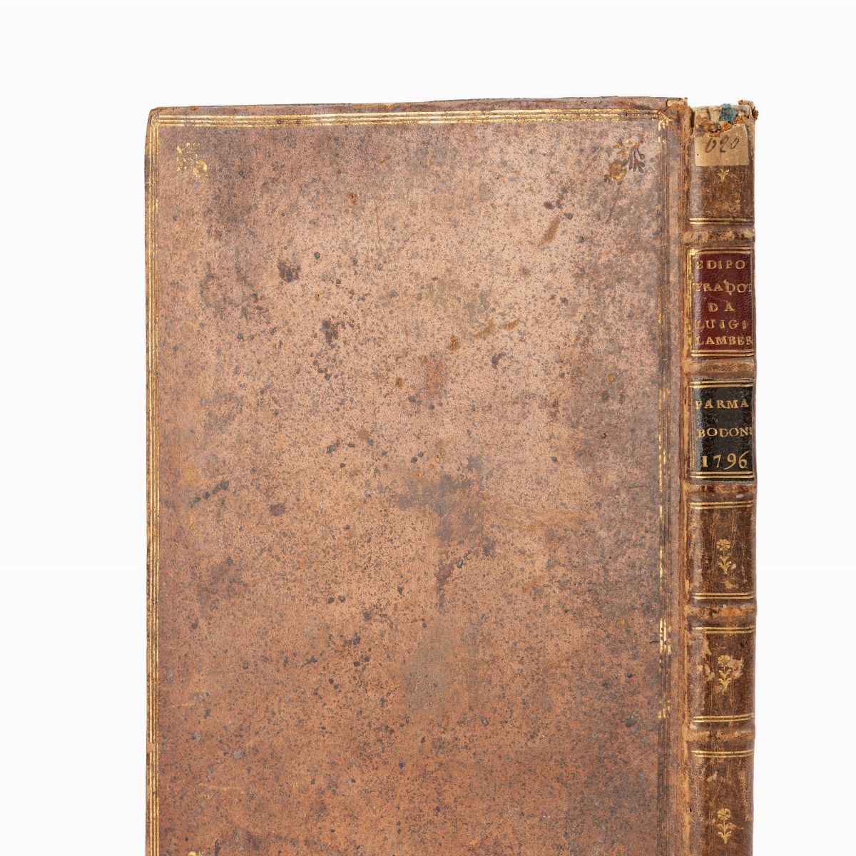 Sofocle, L'Edipo Re. Traduzione di Luigi Lamberti, Edizione originale del 1796