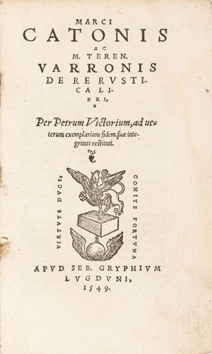 De re rustica libri, per Petrum Victorium, ad ueterum exemplarium fidem, suae integritati restituti