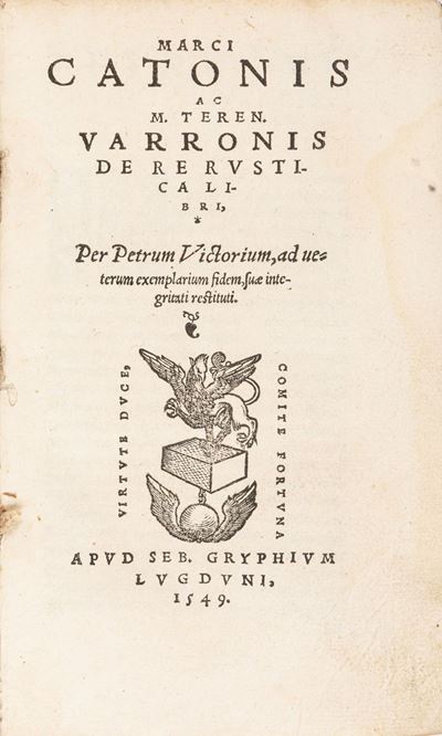 De re rustica libri, edizione del 1549