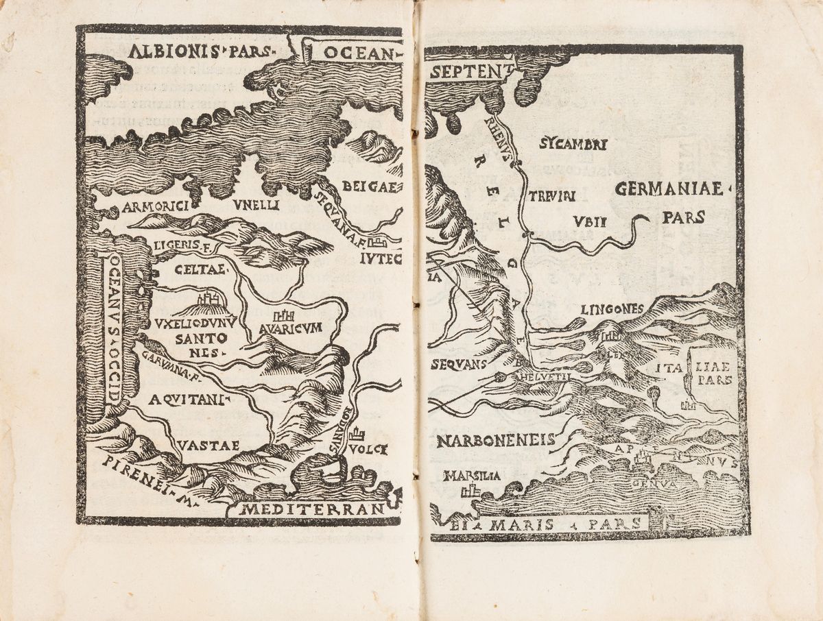 Cesare Giulio - Commentariorum de bello Gallico, libri VII, 1561