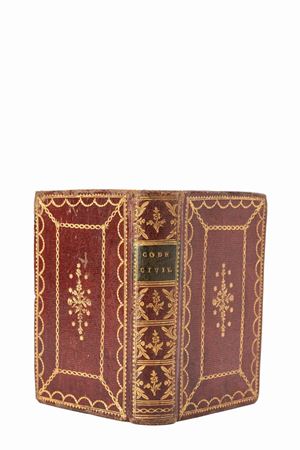 Legatura Diritto  - Code civil des Francais. Nouvelle edition stereotype conforme a l'edition originale de l'imprimerie de la Republique; A laguelle on a ajoute le lois transitoires te une table analytique et raisonnee des materies.