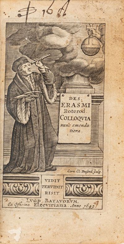 Erasmo da Rotterdam, Colloquia, seconda edizione elzeviriana del 1643