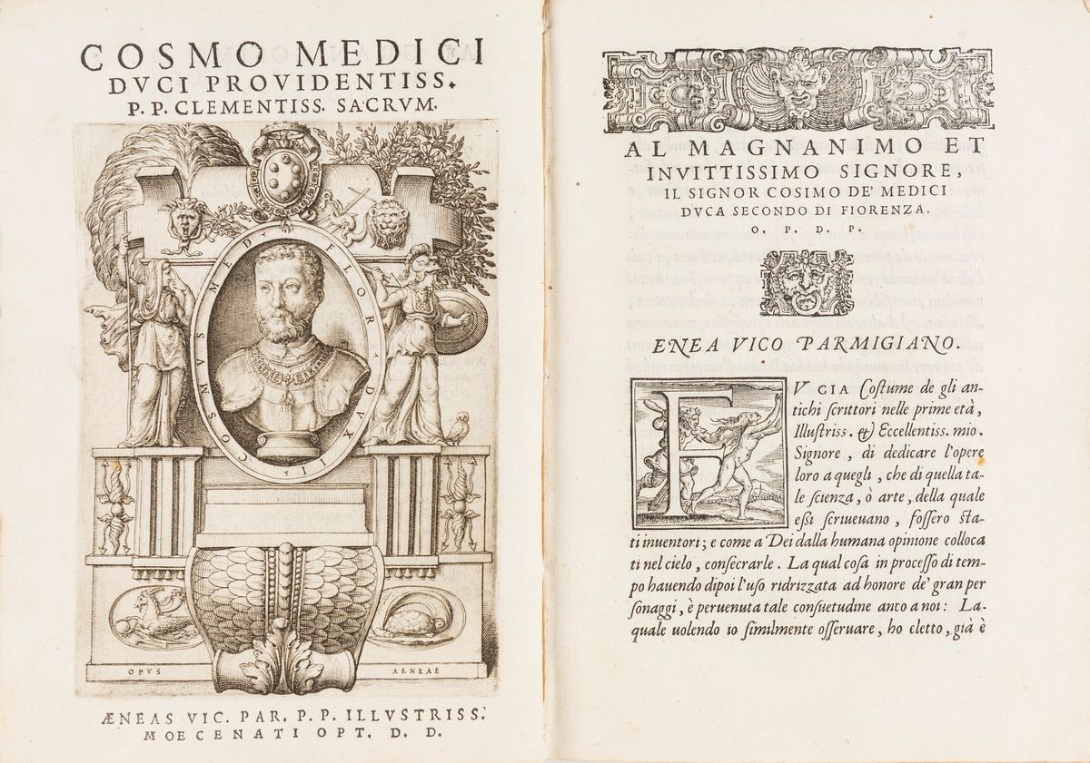 Enea Vico - Sopra le medaglie de gli antichi, divisi in due libri
