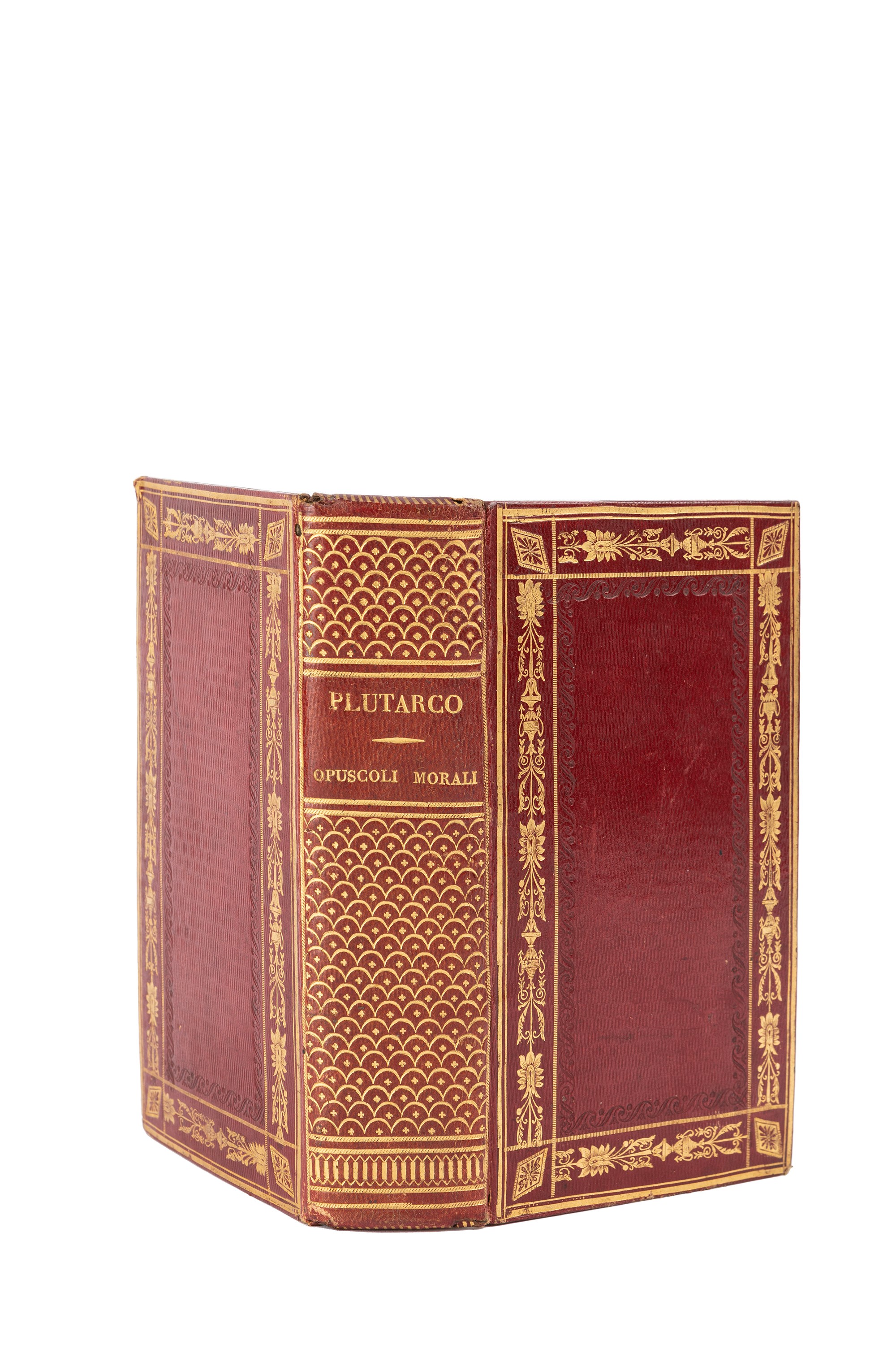 Plutarco - Alcuni opuscoli morali volgarizzati da Marcello Adriano il giovane, 1823
