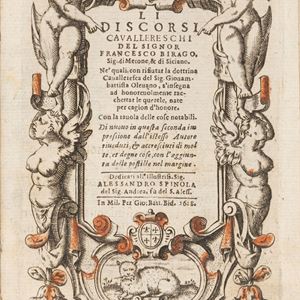 Francesco Birago - The Chivalric Speeches