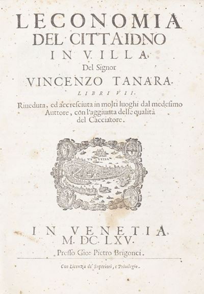 L’economia del cittadino in Villa, quarta edizione, 1665