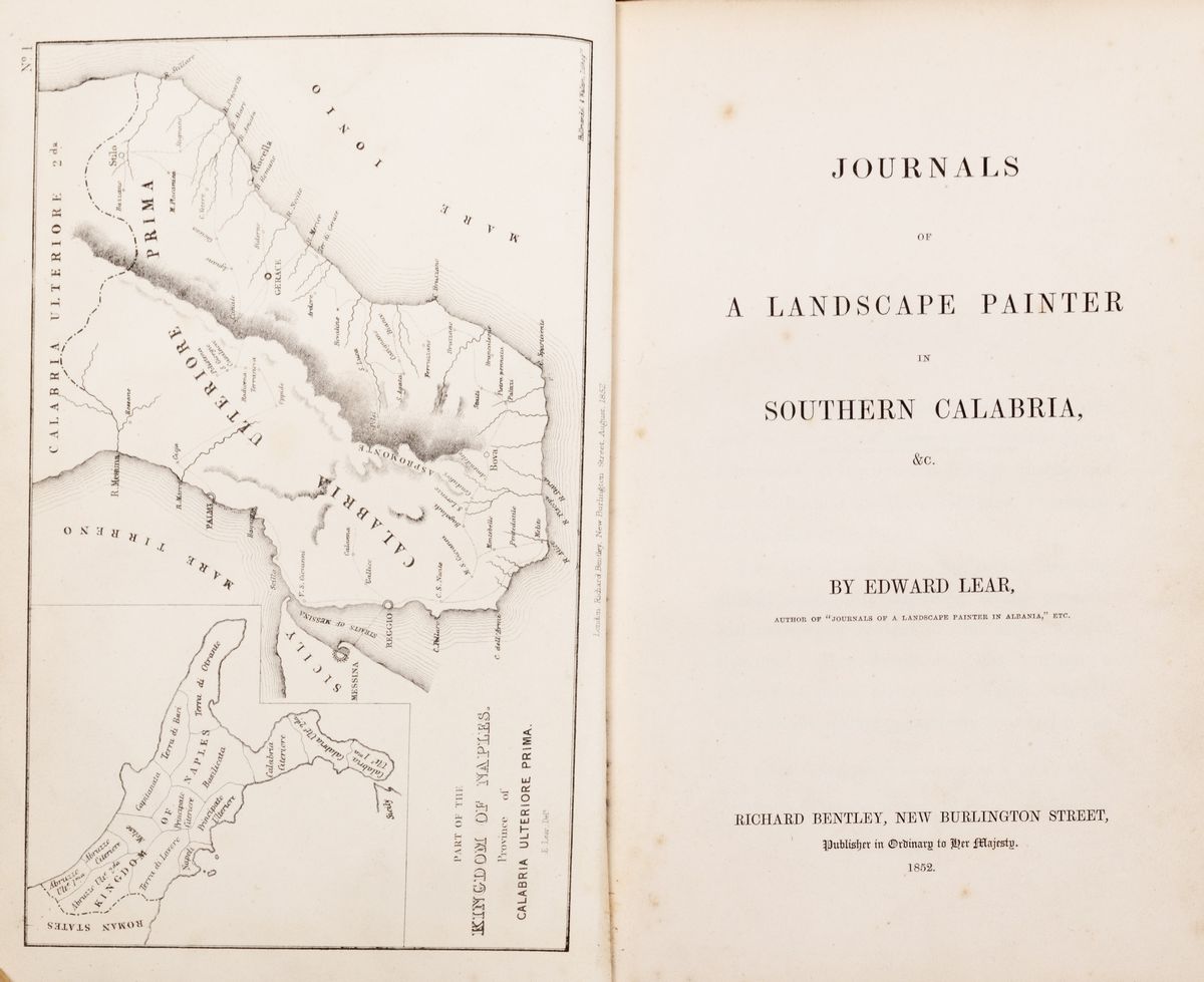 Edward Lear - Journals of a Landscape Painter in Southern Calabria, 1852