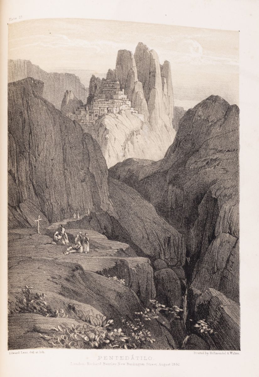 Edward Lear - Journals of a Landscape Painter in Southern Calabria, 1852