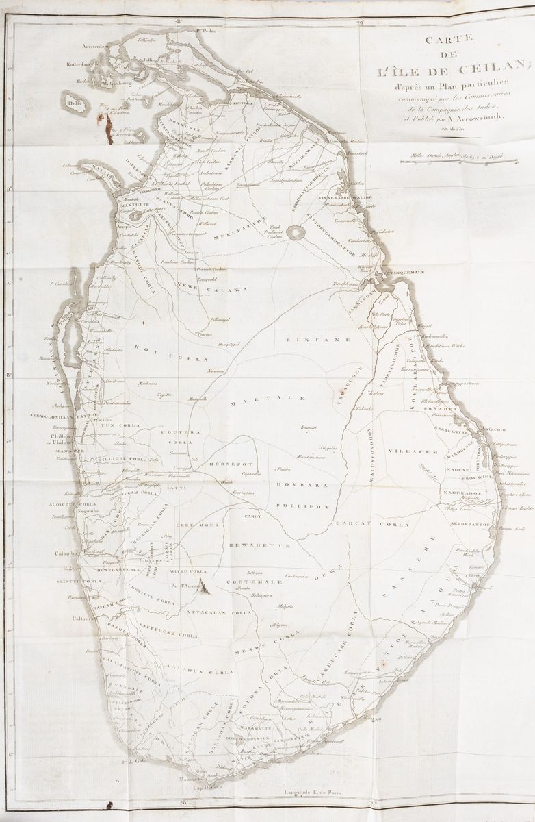 Robert Percival - Voyage à l’Ile de Ceylan - Prima edizione, 1803