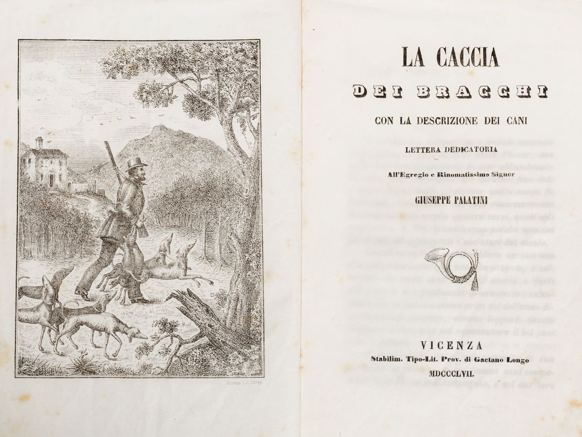 Raimondi, Eugenio - Raimondi, Delle caccie – Terza edizione con incisioni