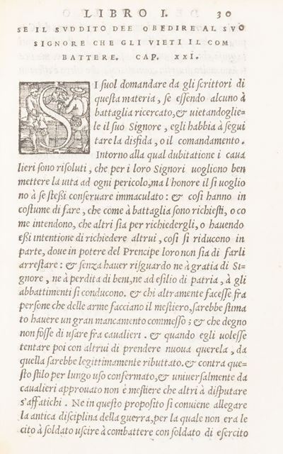 Il duello del Mutio Iustinopolitano, 1550