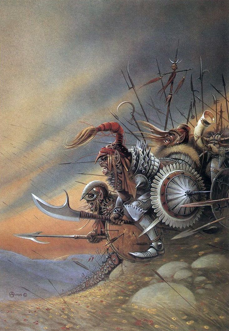 Chris Achilleos - Orc Warrior