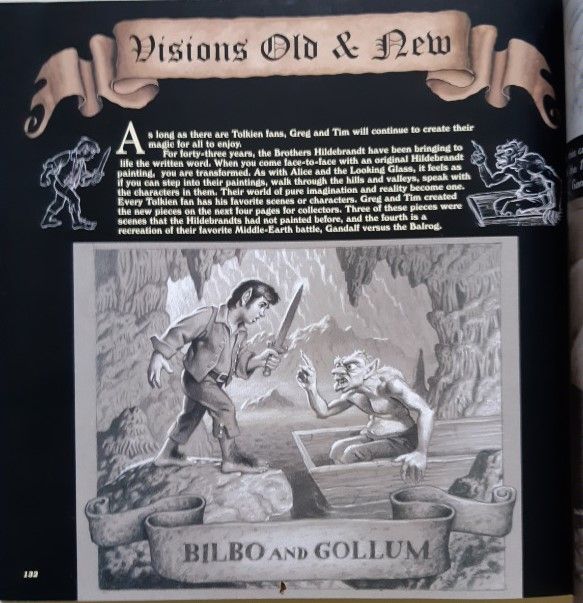 Greg & Tim Hildebrandt - Bilbo And Gollum