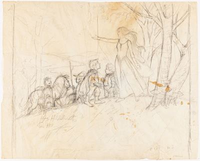 Goldberry And The Hobbits