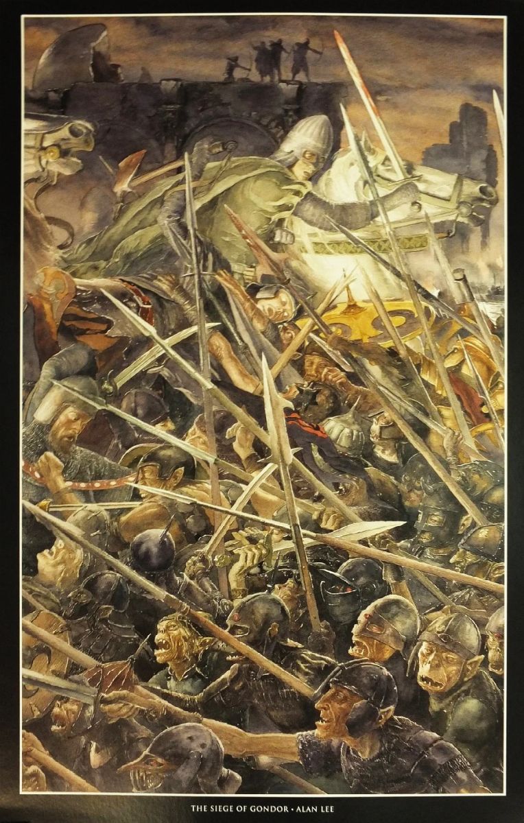Alan Lee - The Siege Of Gondor