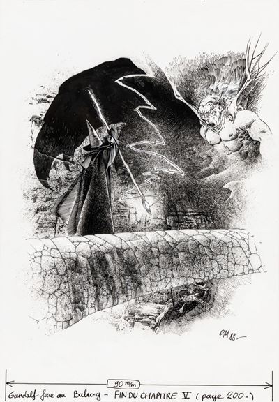 Gandalf Affronta il Balrog