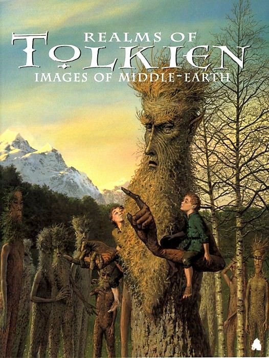 Ted Nasmith - Treebeard And The Hobbits