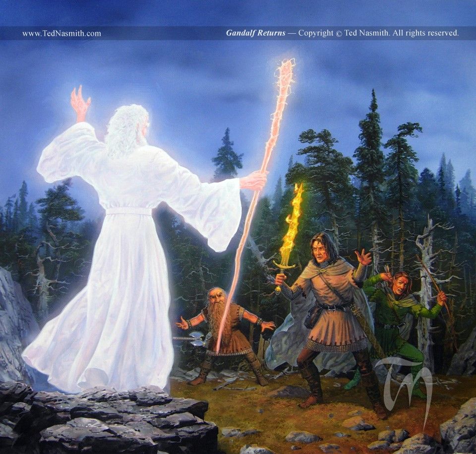 Ted Nasmith - Gandalf Returns