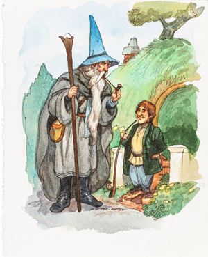 Gandalf and Bilbo