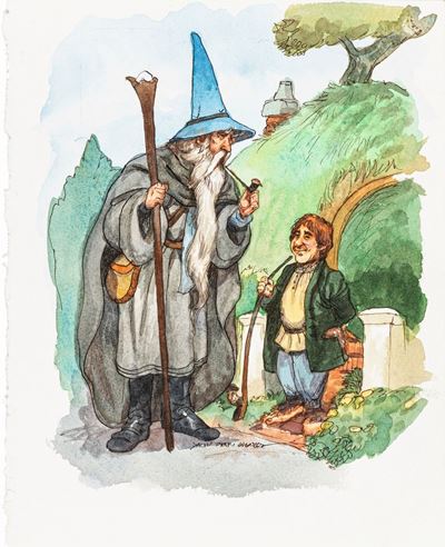 Gandalf e Bilbo