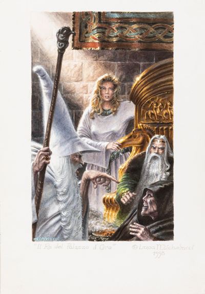 Nel Palazzo D'oro dei Rohirrim