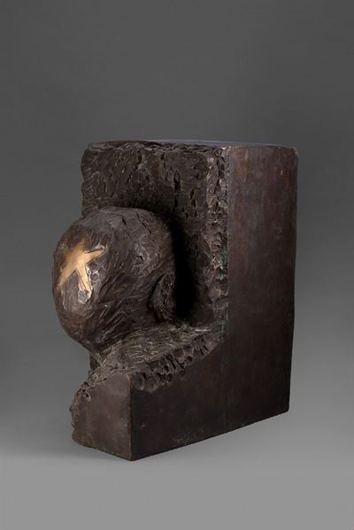 Ortisei, 1989, bronzo, 50x40x34 cm