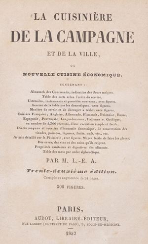 Gastronomia - Machet, J. J. - Le Confiseur Moderne ou L'Art du Confiseur et du Distillateur, contenat toutes les operations du confiseur et du destillatuer, et en outre les procedes generaux de quelques art qui s'y rapportent, particulieremant ceux du parfumeur et du limonadier.