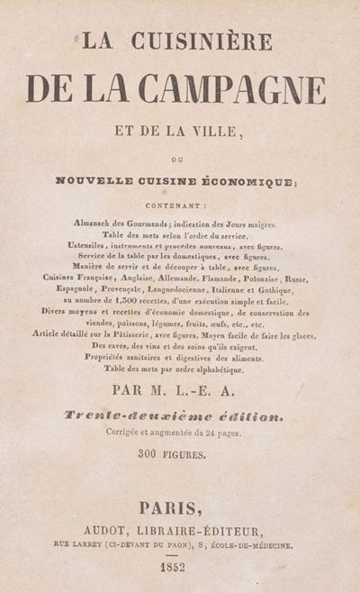 Le Confiseur Moderne ou L'Art du Confiseur et du Distillateur, 1817