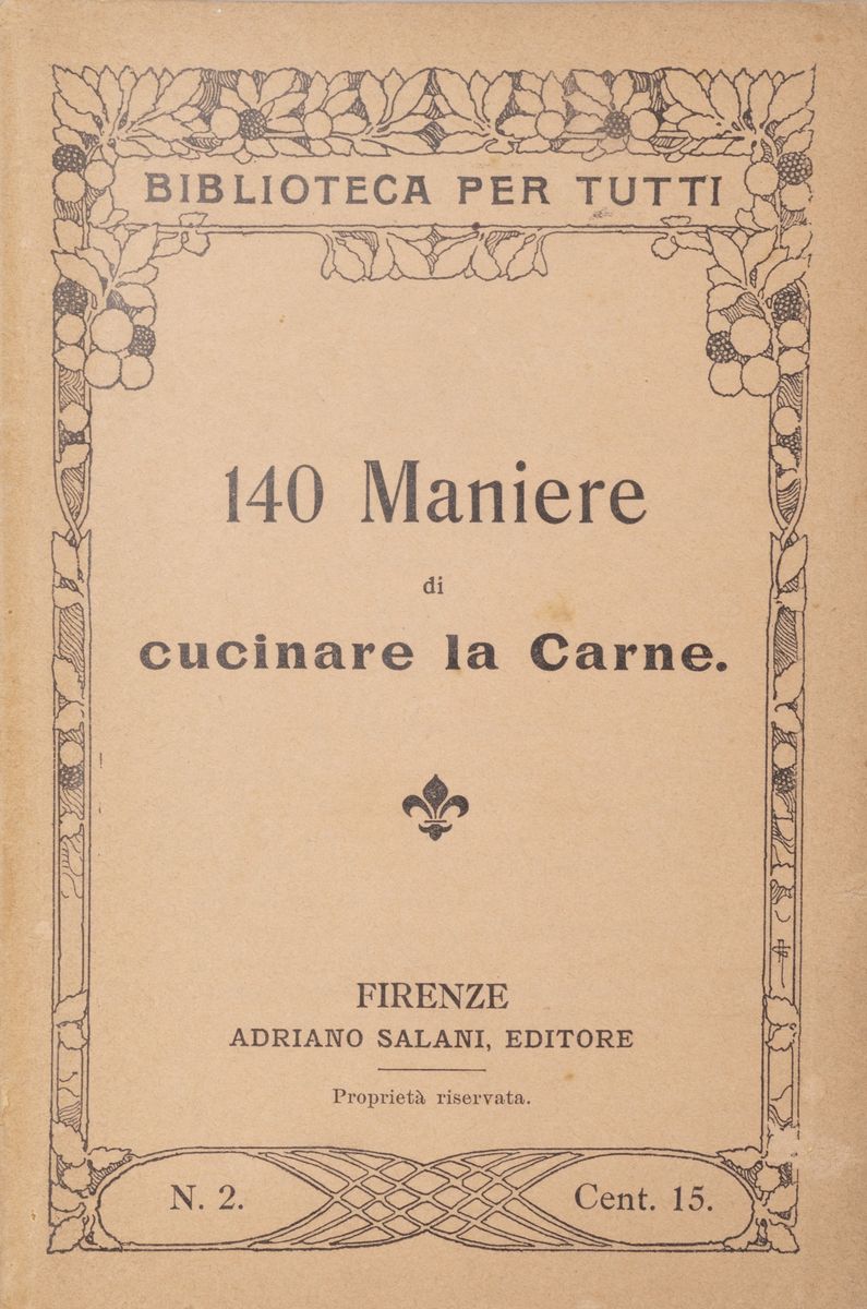 Salani, 130 maniere di fare la minestra; 140 maniere di cucinare la carne; 130 maniere di cucinar...