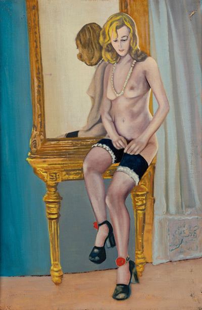 Petite Amie, olio su tela