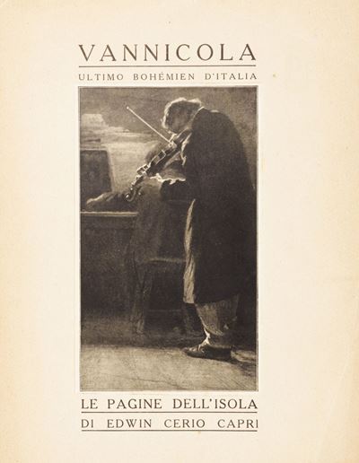 Edwin Cerio, Vannicola ultimo bohémien d'Italia, raccolta di scritti, 1923